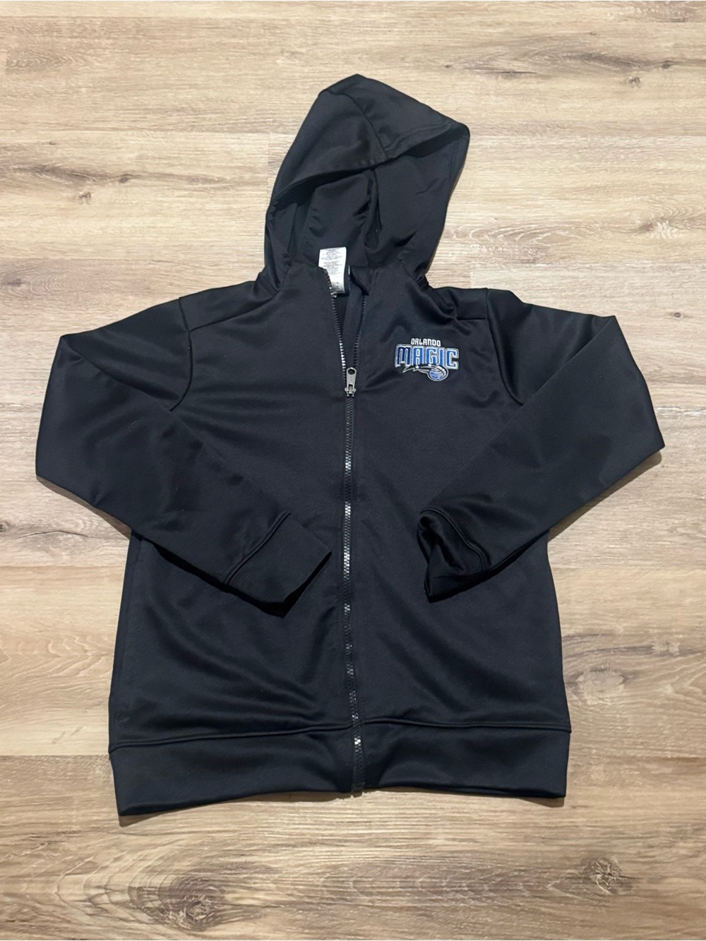 Like New NBA Youth M Orlando Magic Black Full-Zip Hoodie